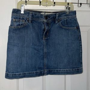 Gap denim skirt